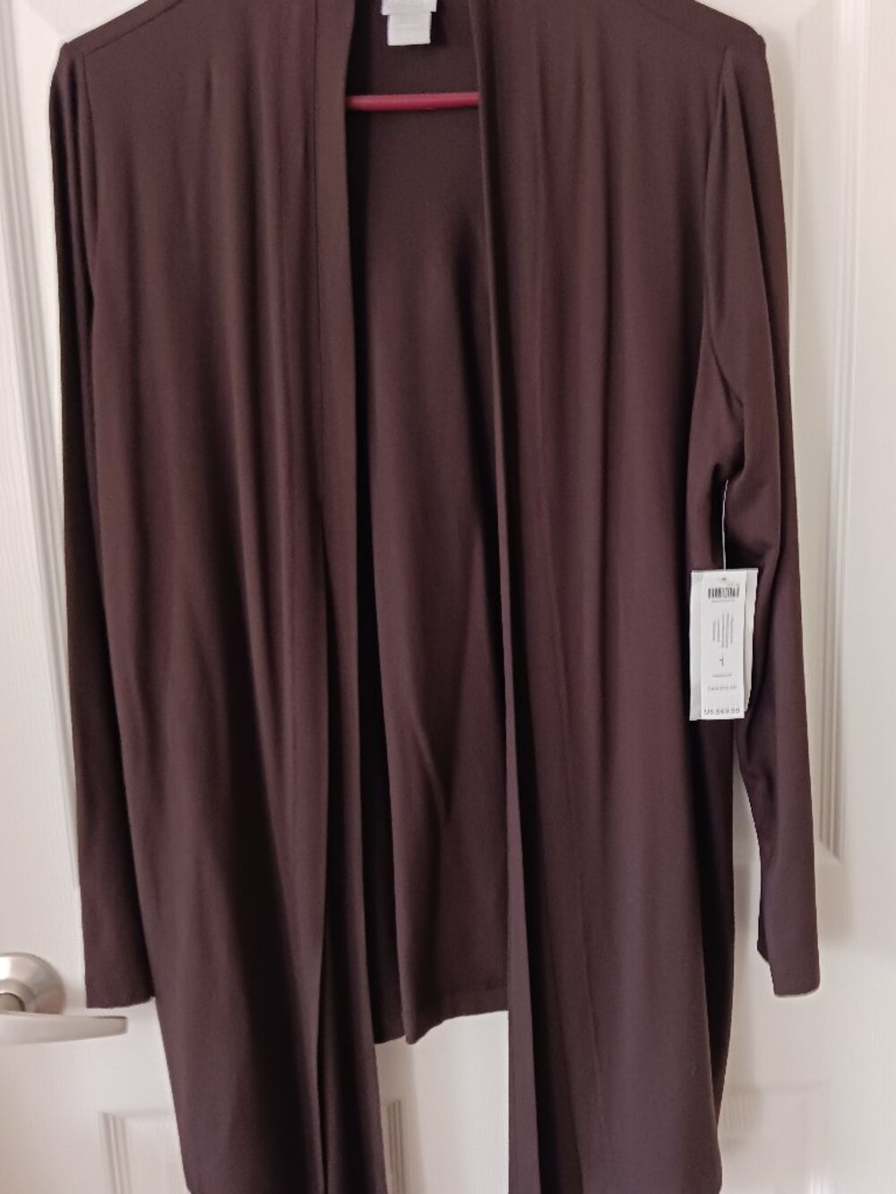 Chico's brown cardigan